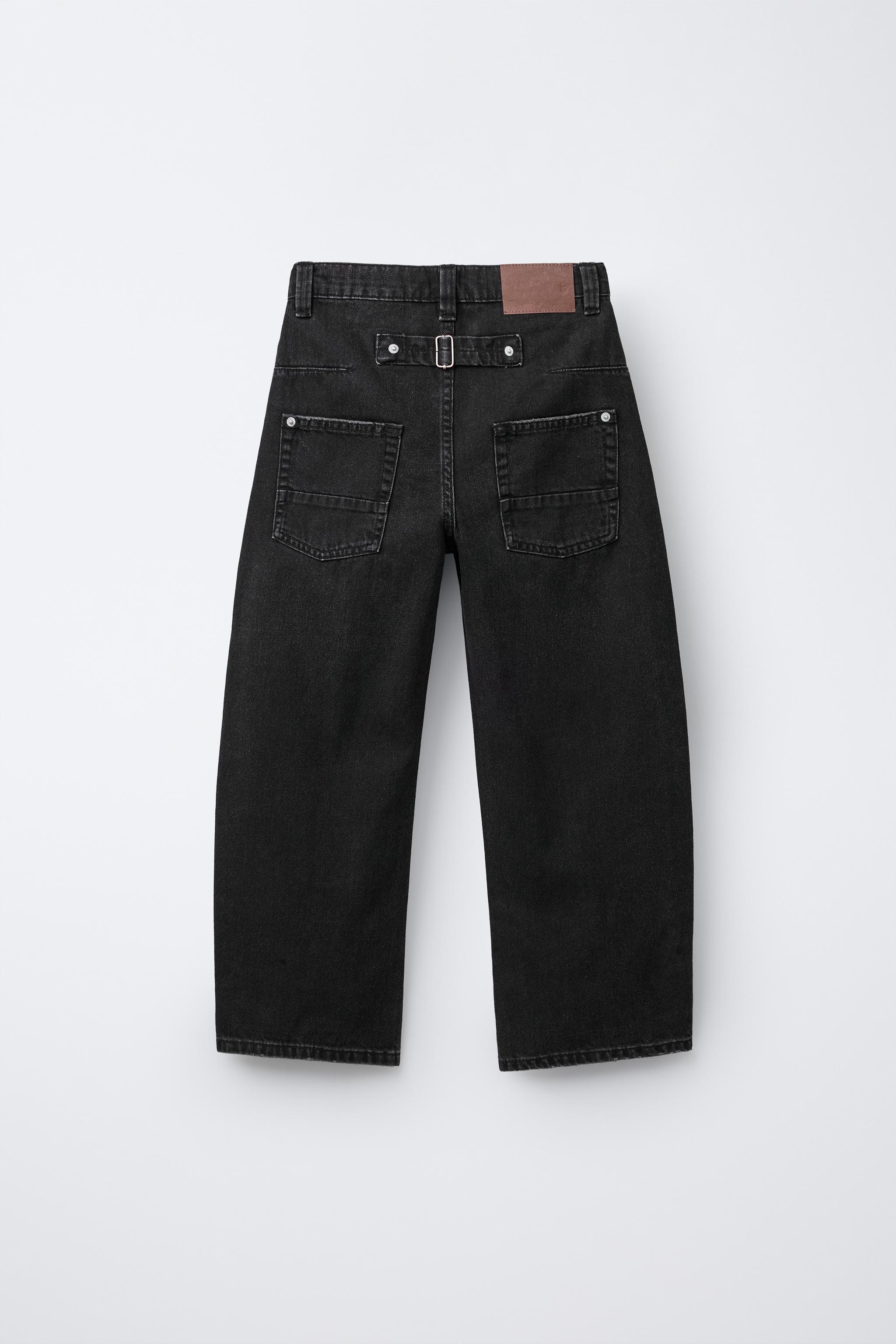 BALLOON JEANS WITH BELT LOOP